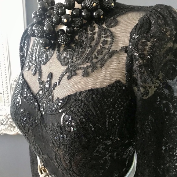 BNWT  🌺🌺 MICHEAL KORS sequin jumpsuit size 4 🌺🌺 - Picture 4 of 11